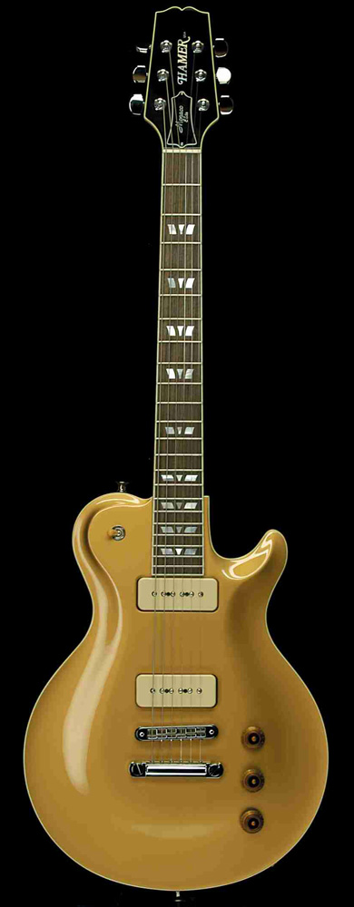 Фотографии гитар Hamer Monaco Elite P-90 Goldtop (MONELP)